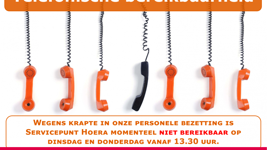 2021-09-21 Telefonische bereikbaarheid Servicepunt 2021-09-21 Telefonische bereikbaarheid Servicepunt